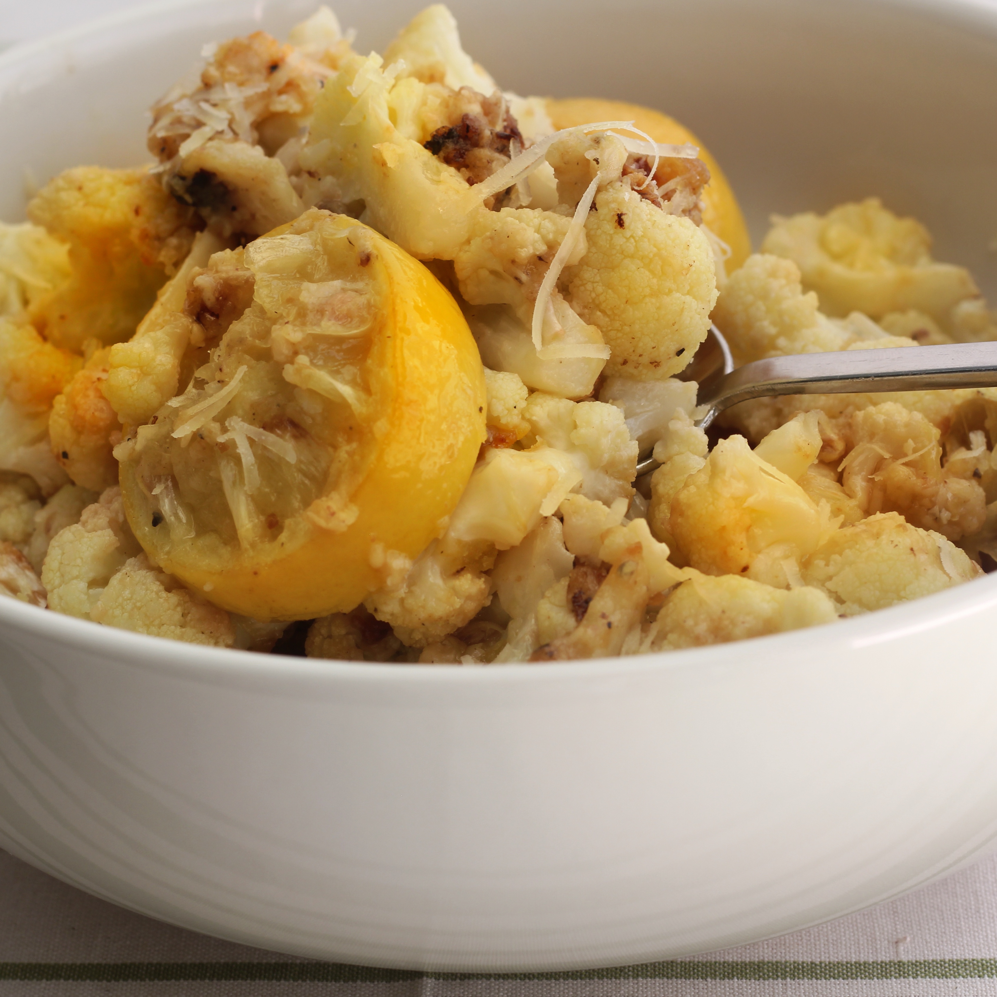 LemonGarlic Cauliflower